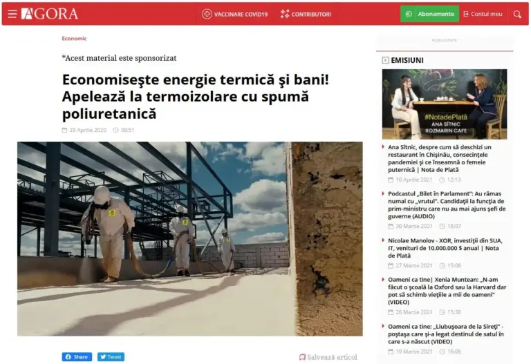 Read more about the article Articol AGORA