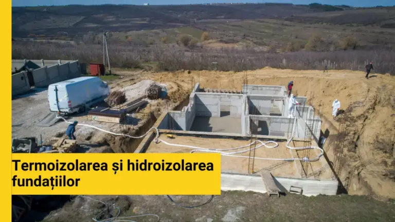 Read more about the article Izolarea termică și hidro, durabilă a fundației